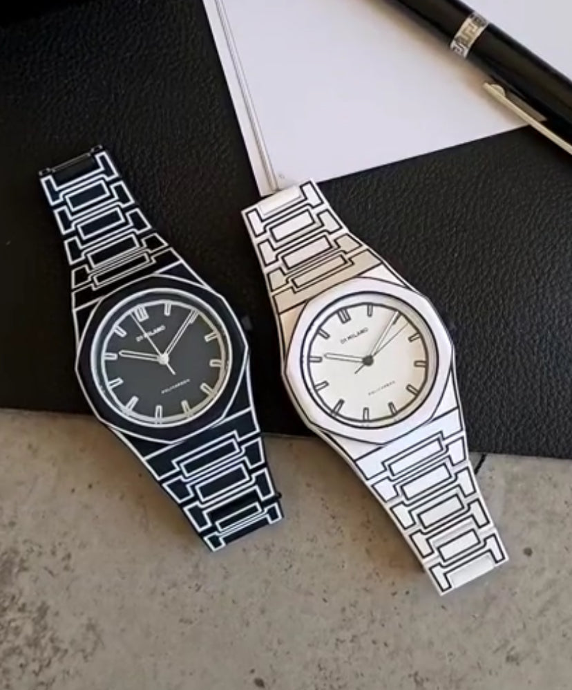 LuxVibe™️Arcade Erkek Saat